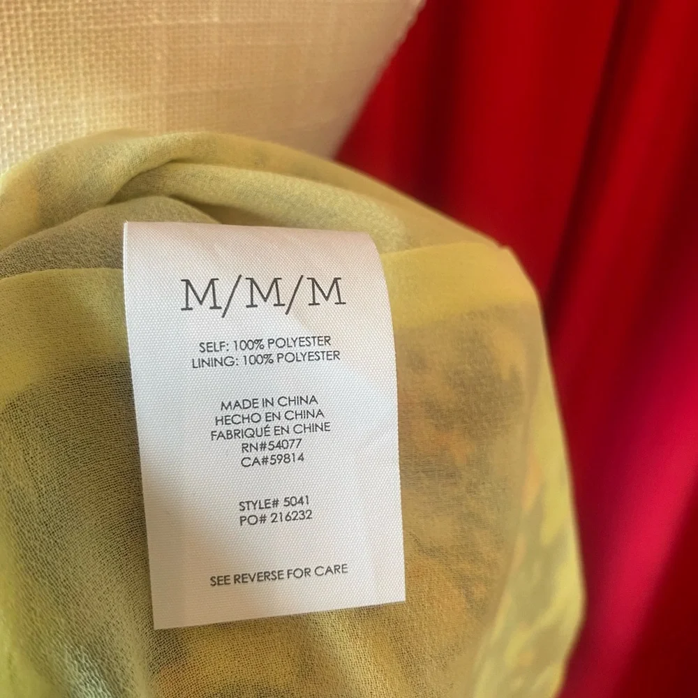 ❌sold❌ CABI FLORAL TUNIC TOP MEDIUM - Picture 5 of 5